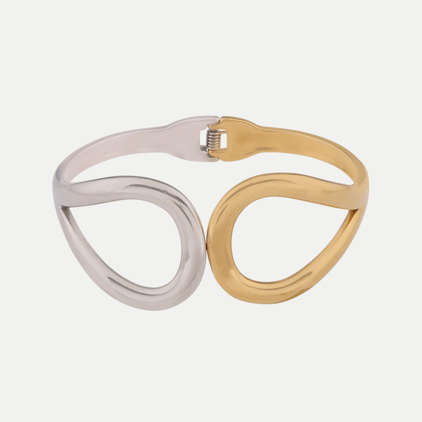 Dual-Tone Flow Bangle