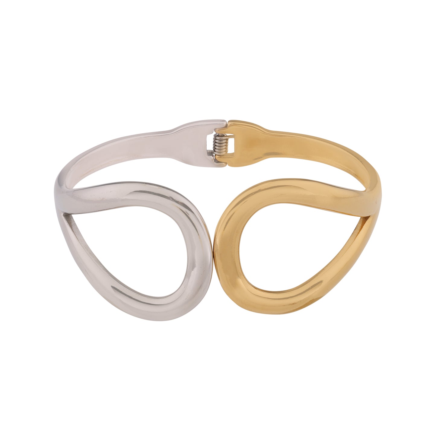 Dual-Tone Flow Bangle