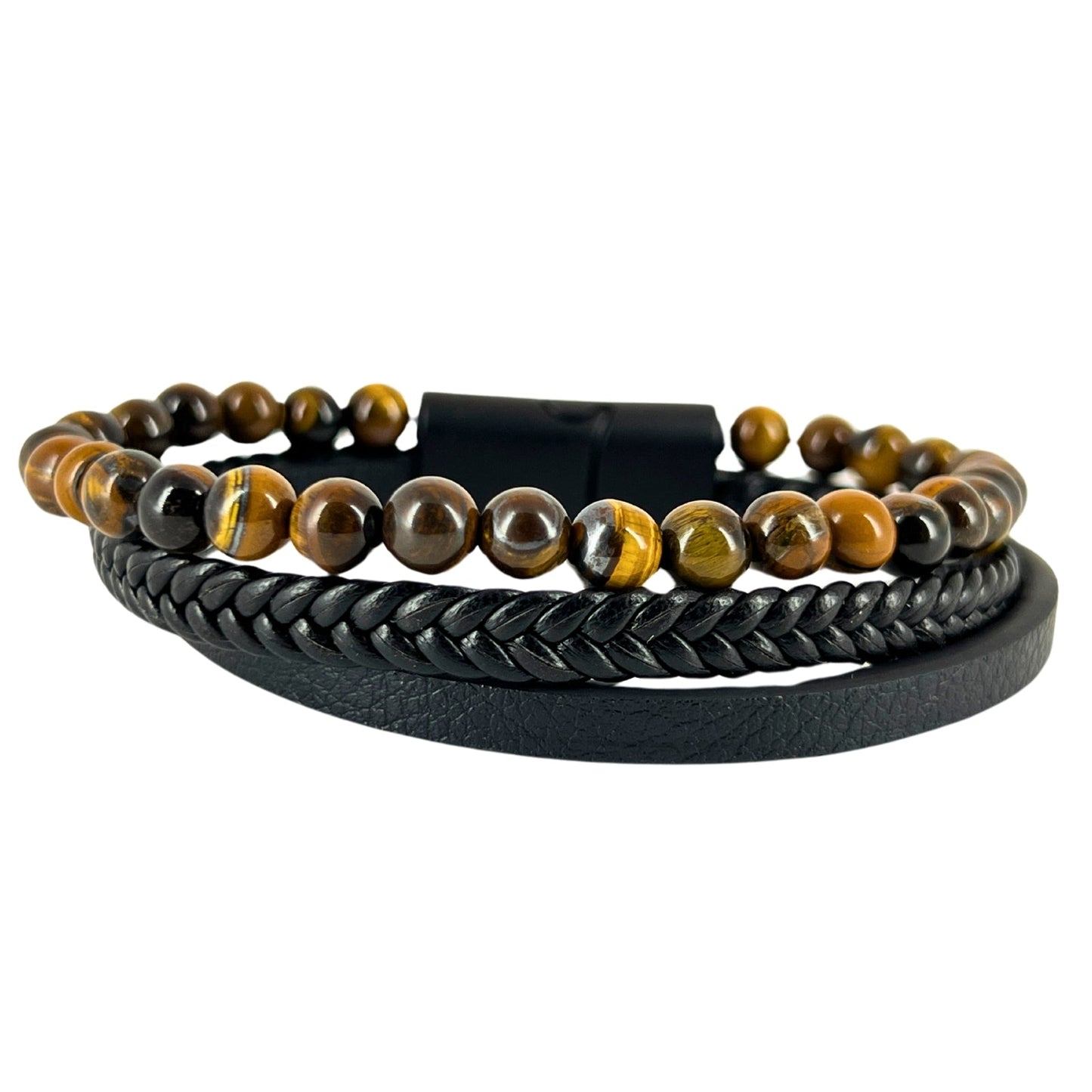 N3VO Eye of the Tiger Trio Bracelet