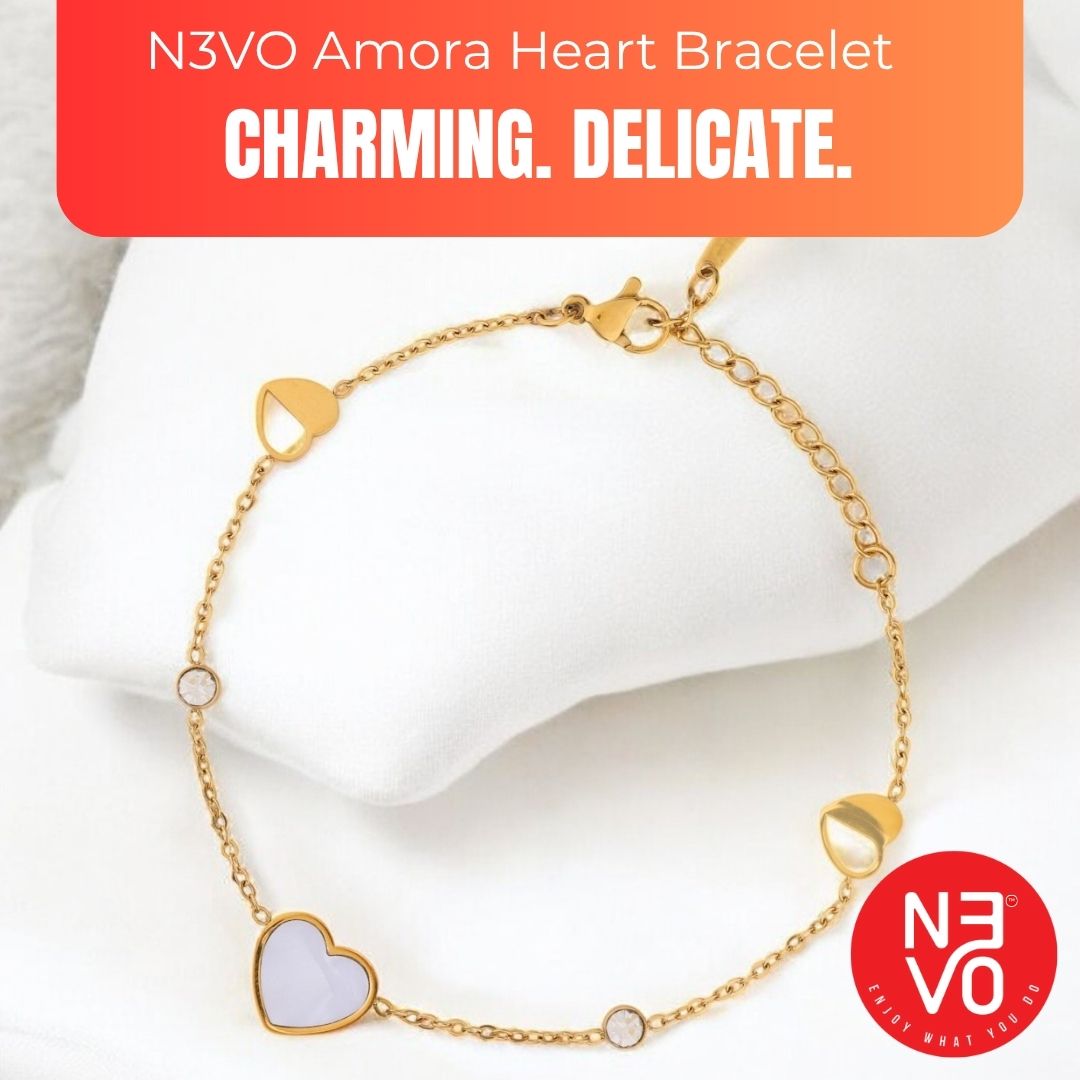 N3VO Amora Heart Bracelet