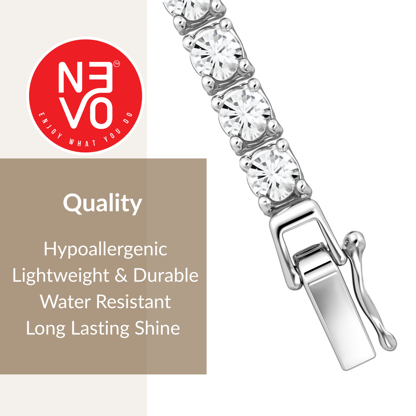 N3VO Solitaire Spark Bracelet