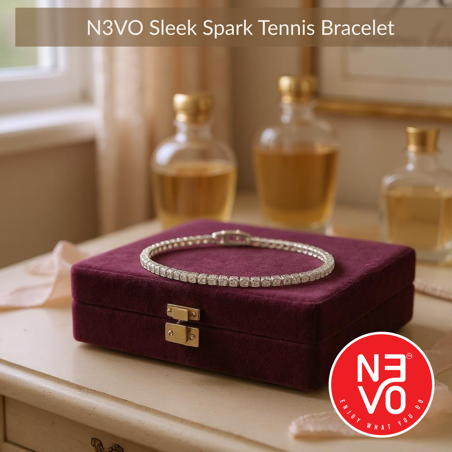 N3VO Solitaire Spark Bracelet
