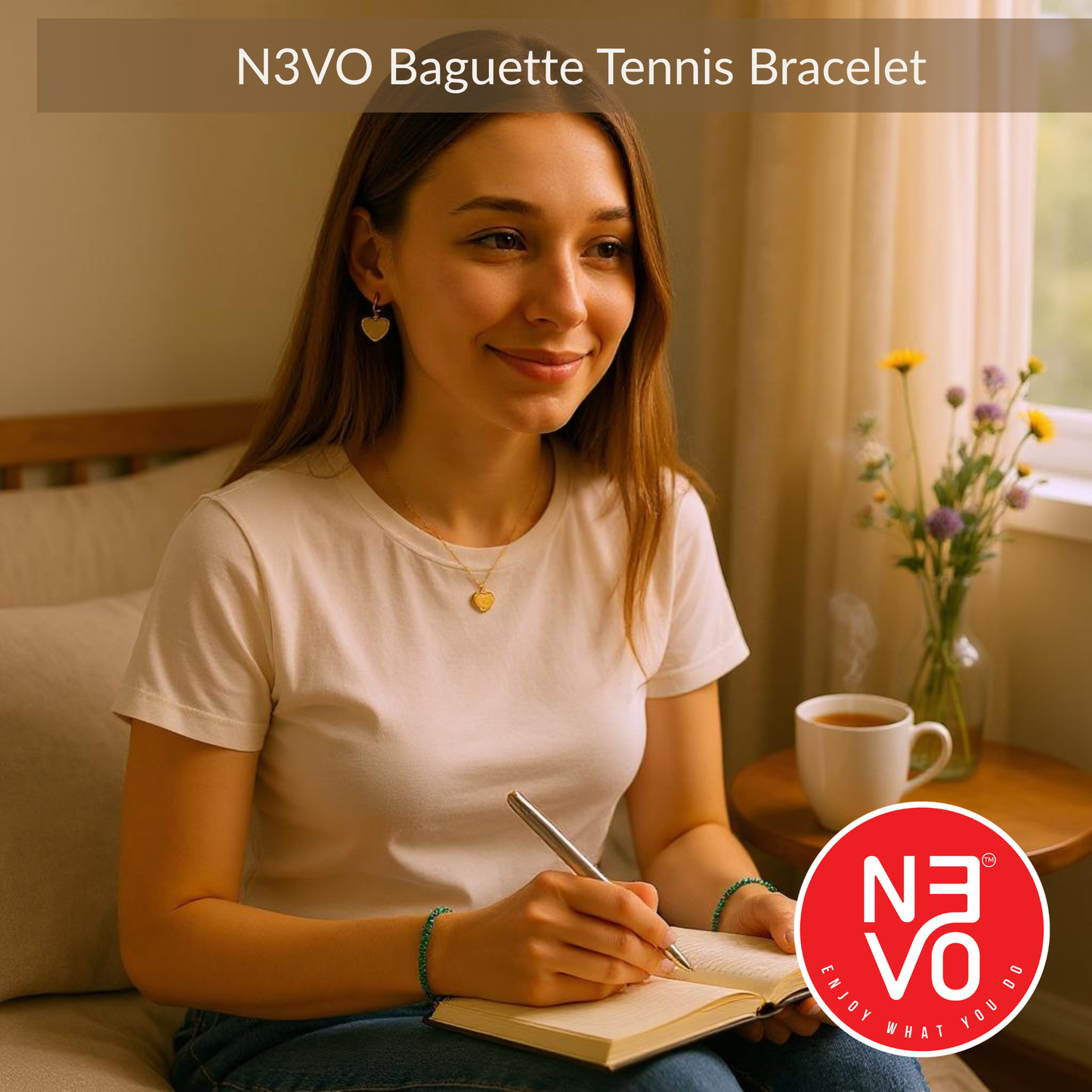 N3VO Luxe Tennis Bracelet