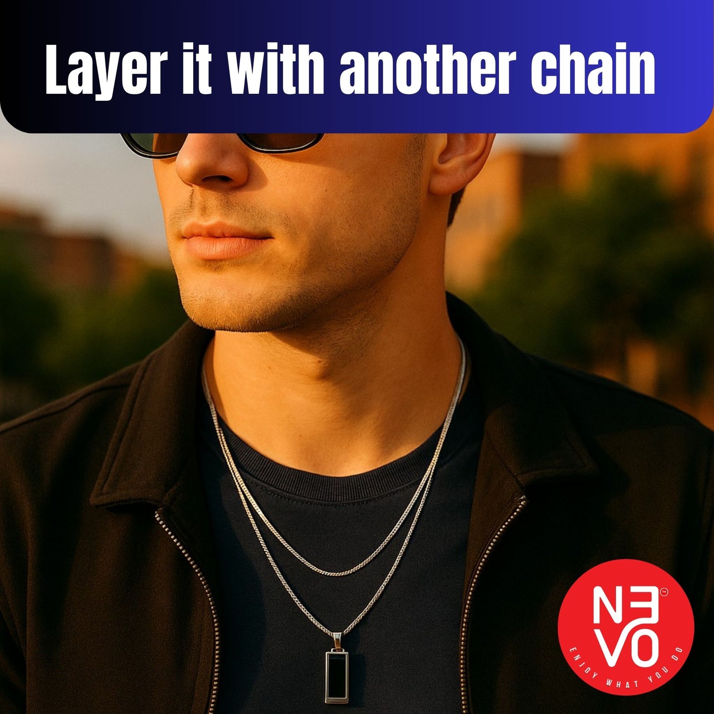 N3VO Ironclad Foxtail Chain