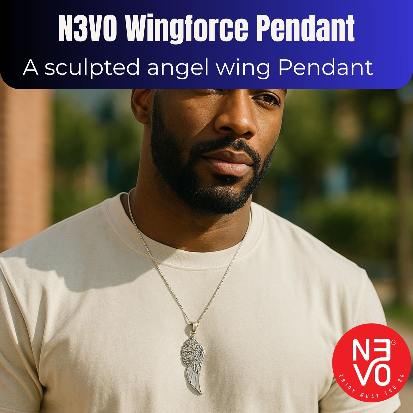 N3VO Wingforce Angel Necklace