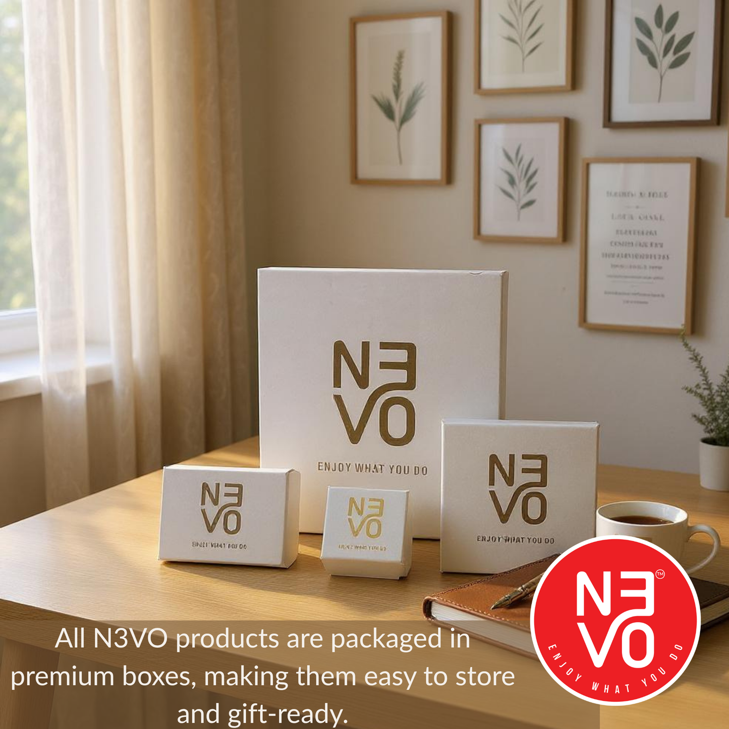 N3VO Blackout Pulse Studs