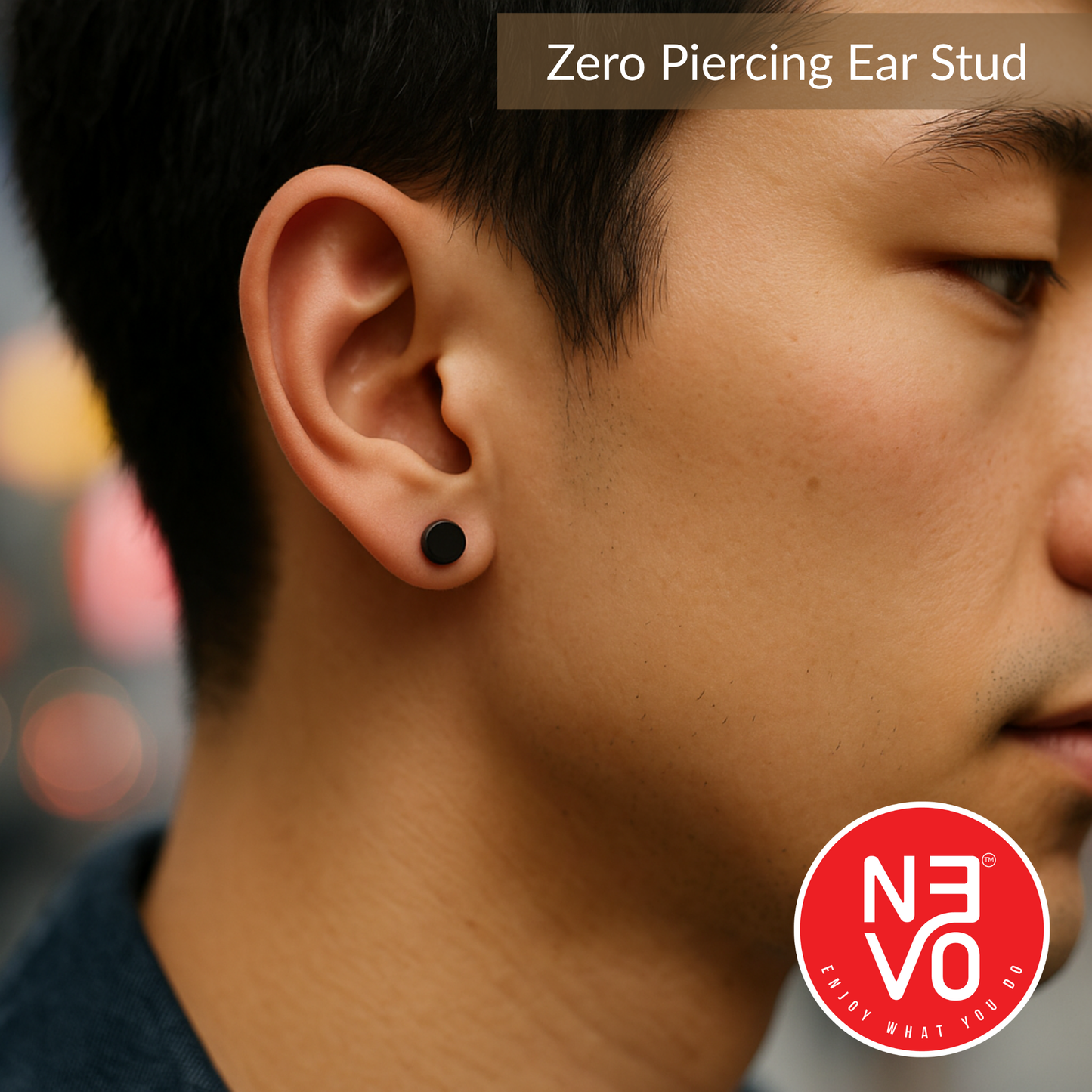 N3VO Noir Magnetic Studs