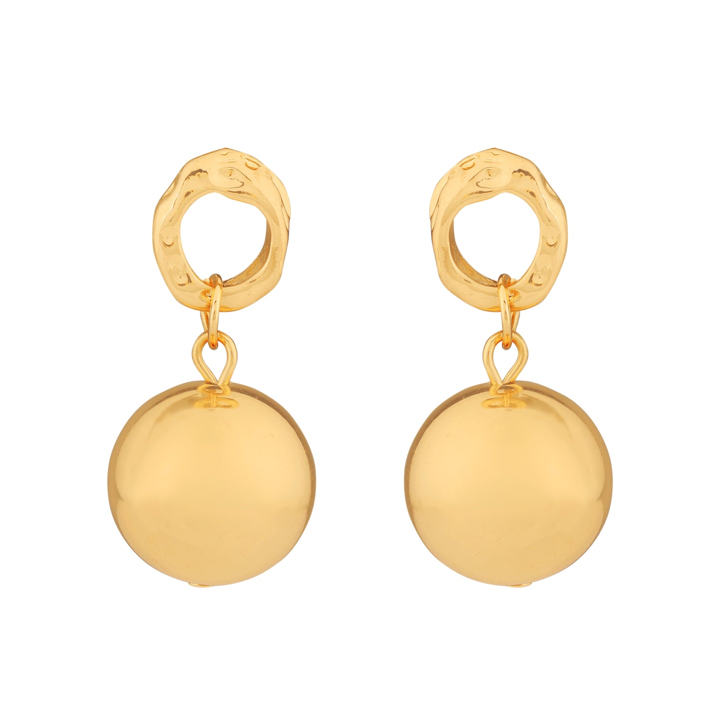 N3VO Solara Luxe Drop Earrings