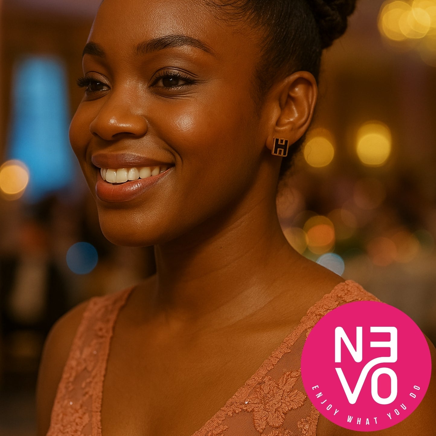 N3VO Enigma Stud Earrings