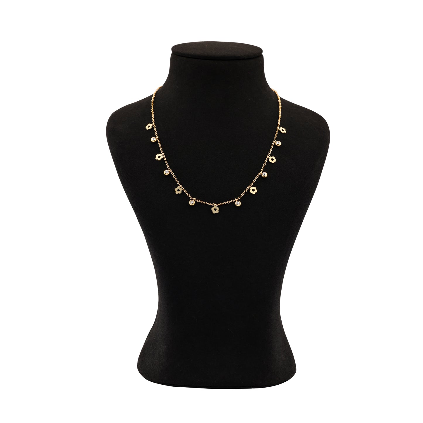N3VO Fleurita Charm Necklace