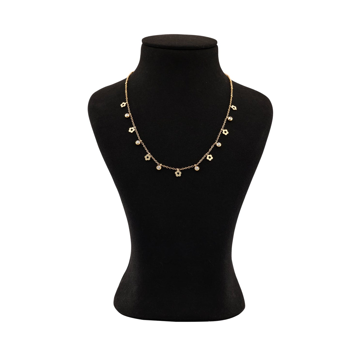 N3VO Fleurita Charm Necklace