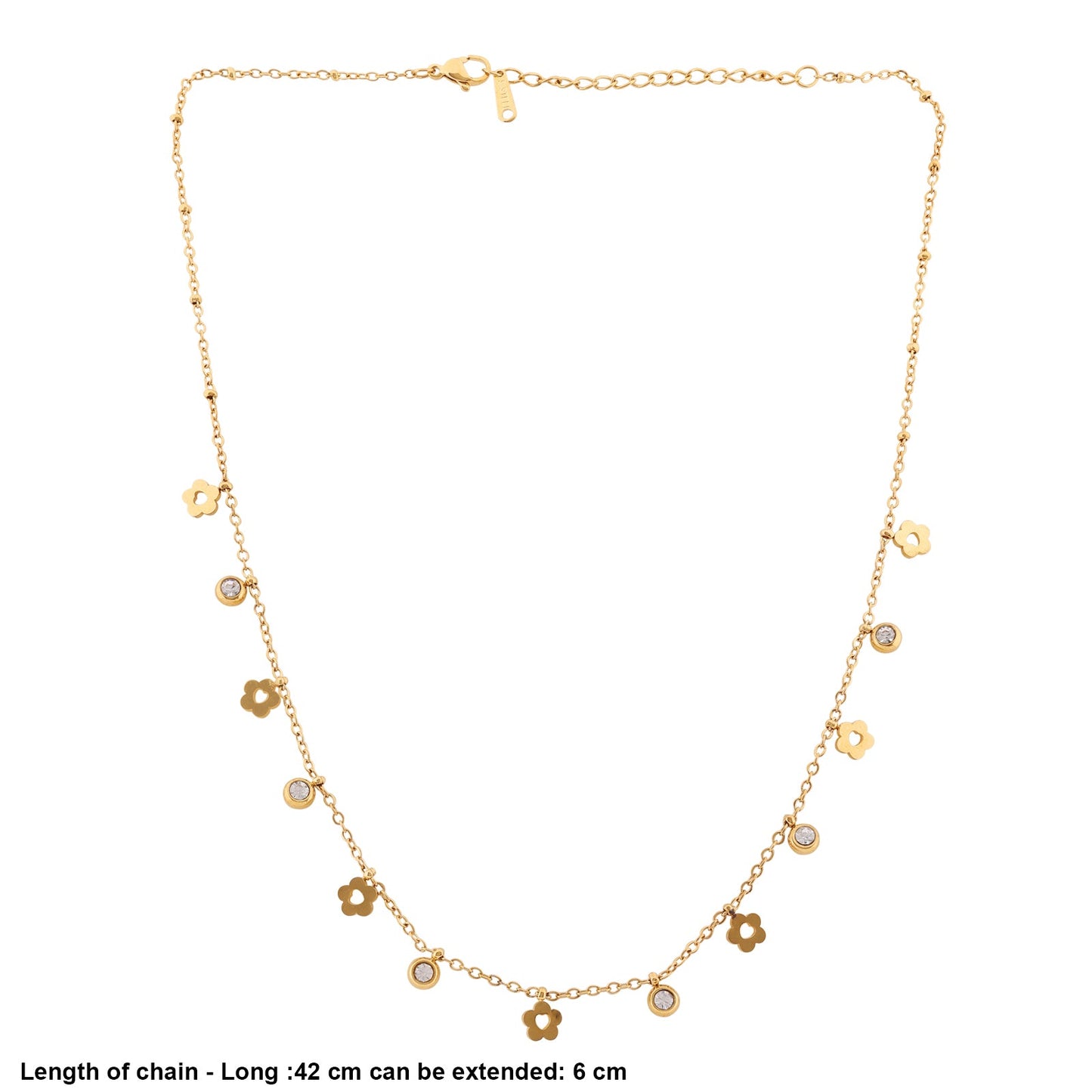 N3VO Fleurita Charm Necklace