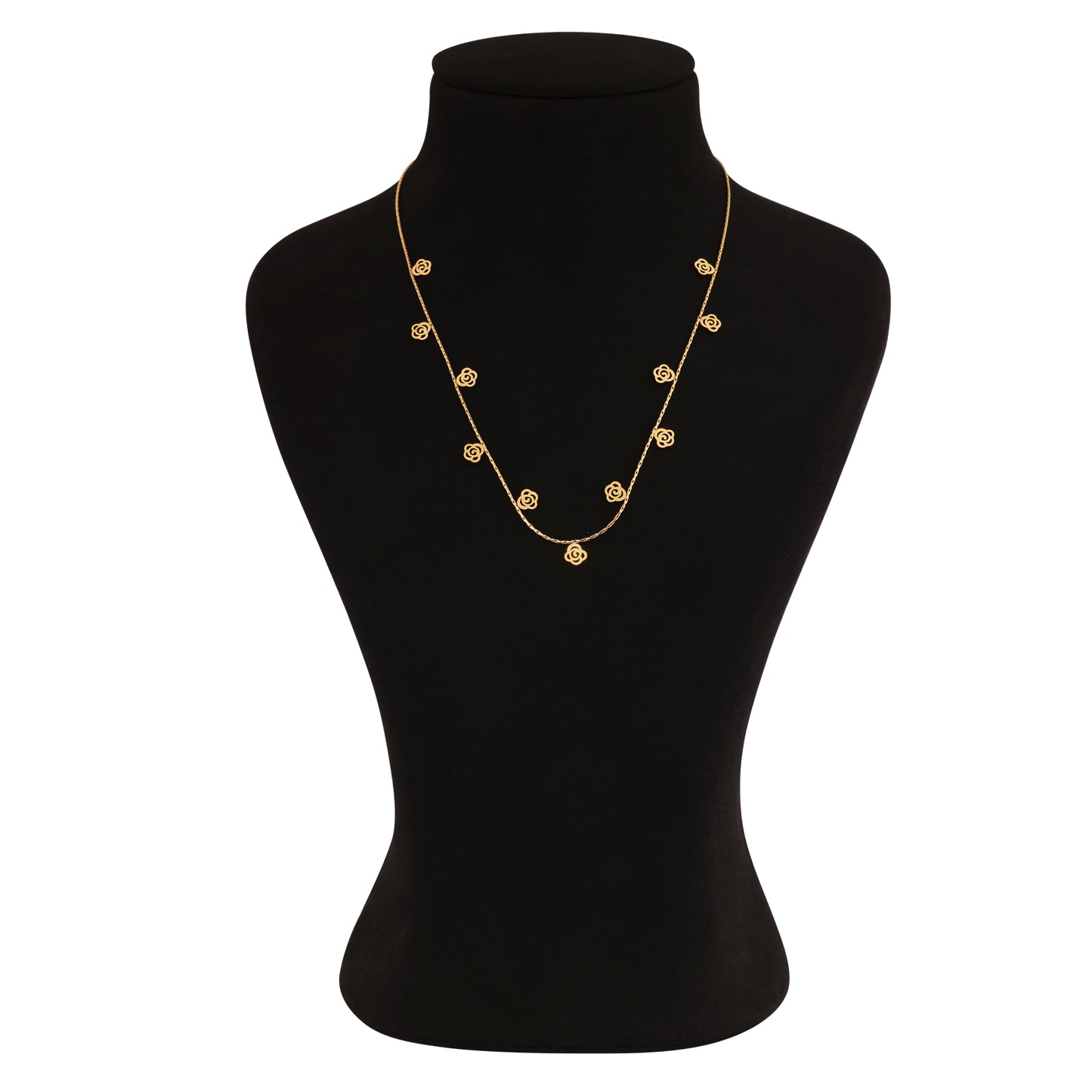 N3VO Rosette Whisper Necklace