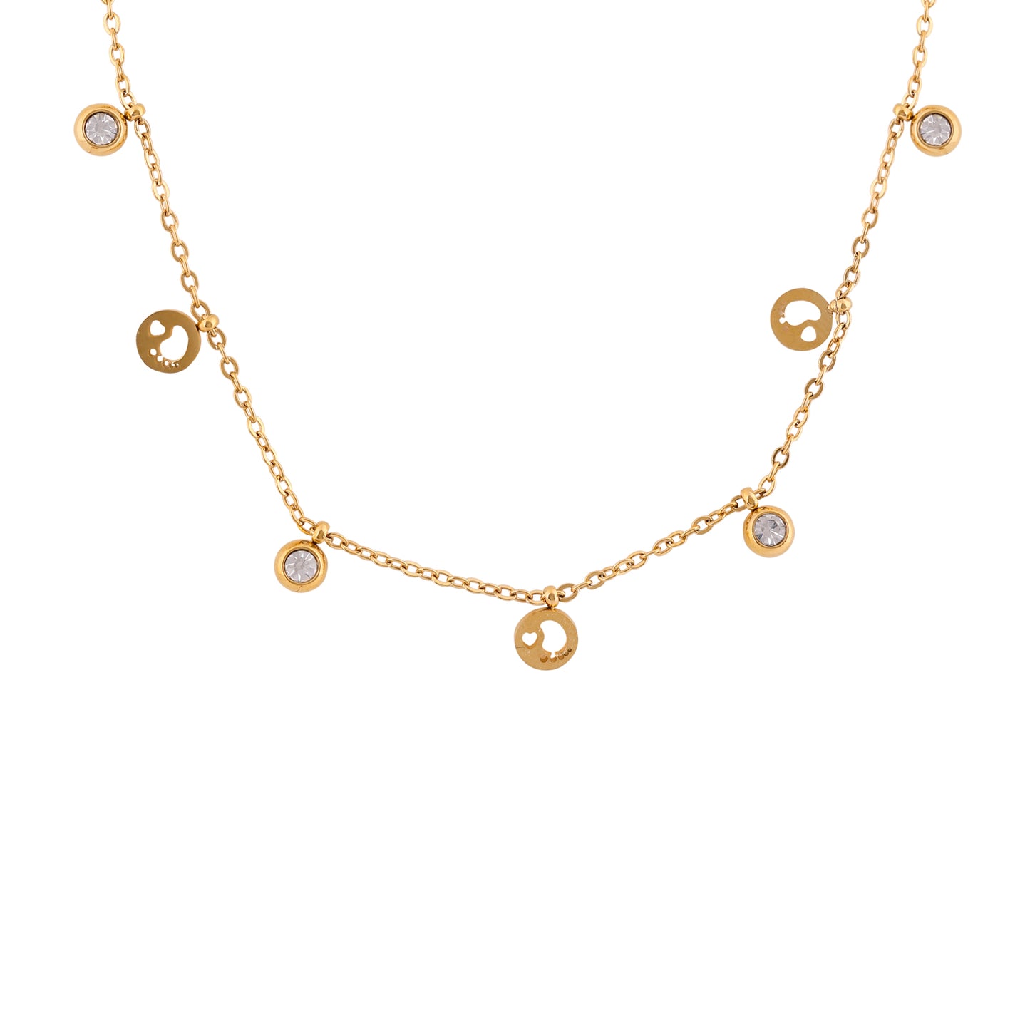 N3VO Celestia Charm Necklace