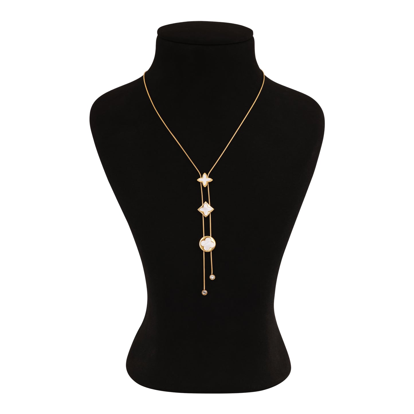 N3VO Elara Cascade Necklace
