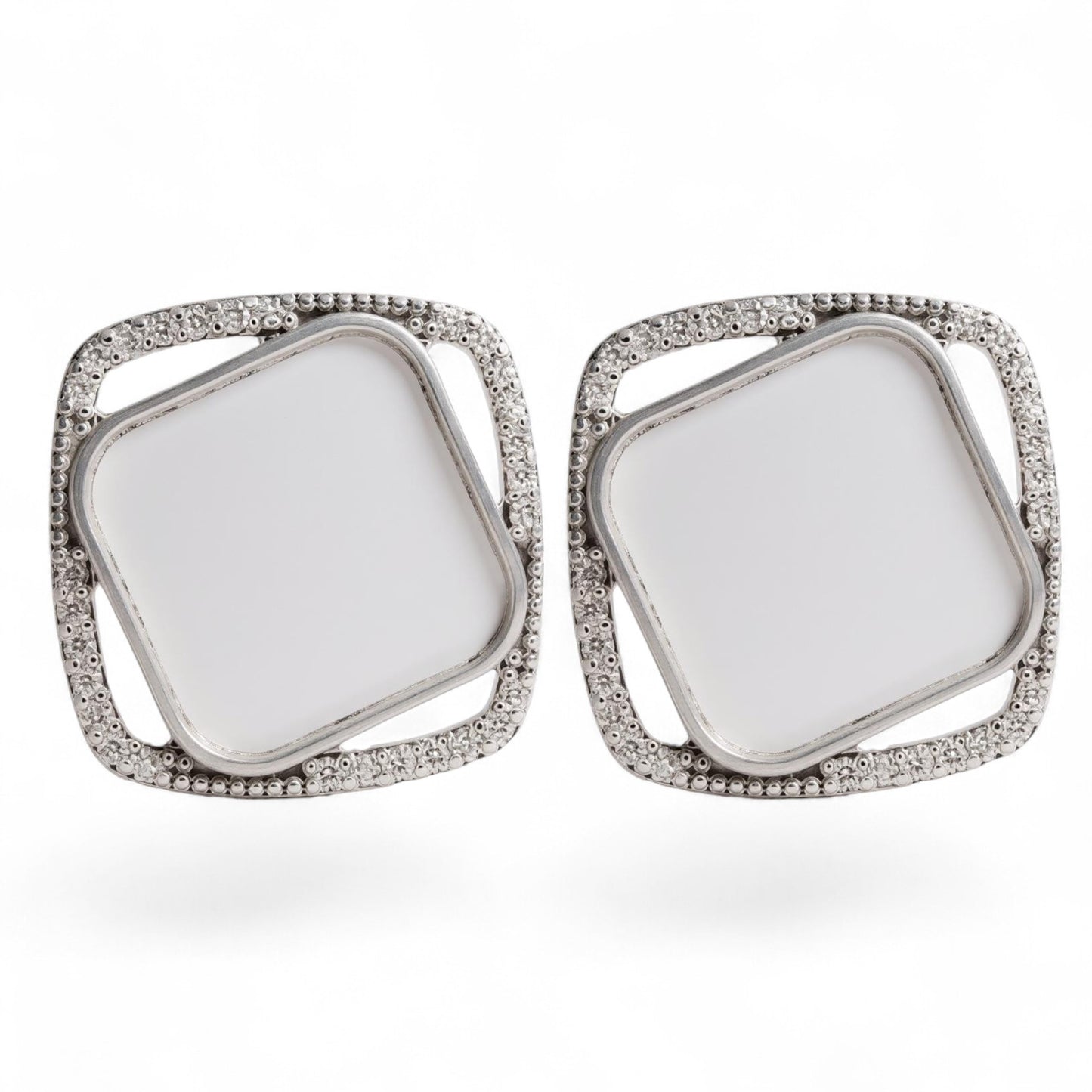 N3VO Luxe Pavé Earrings