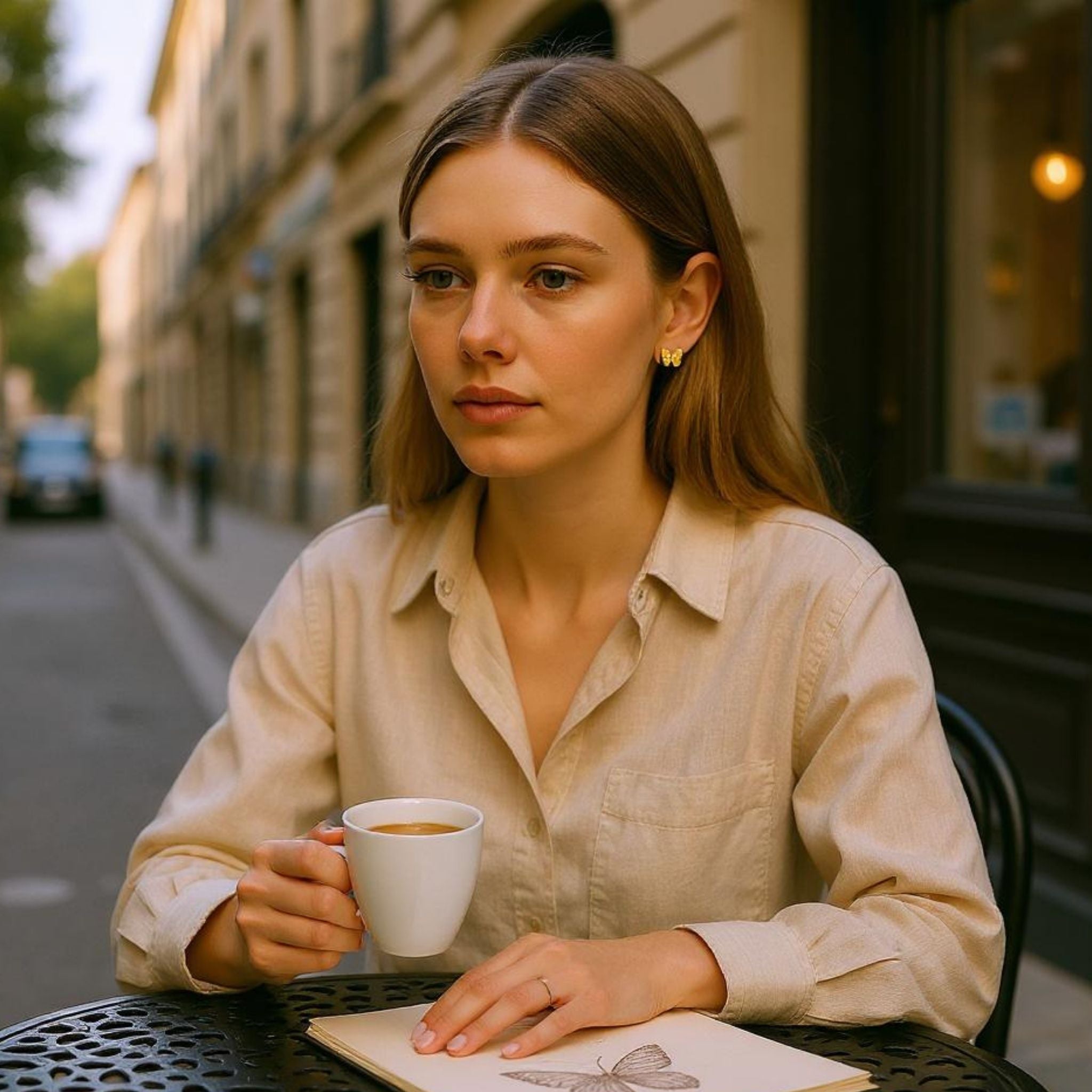 Papillon Glow Studs N3VO