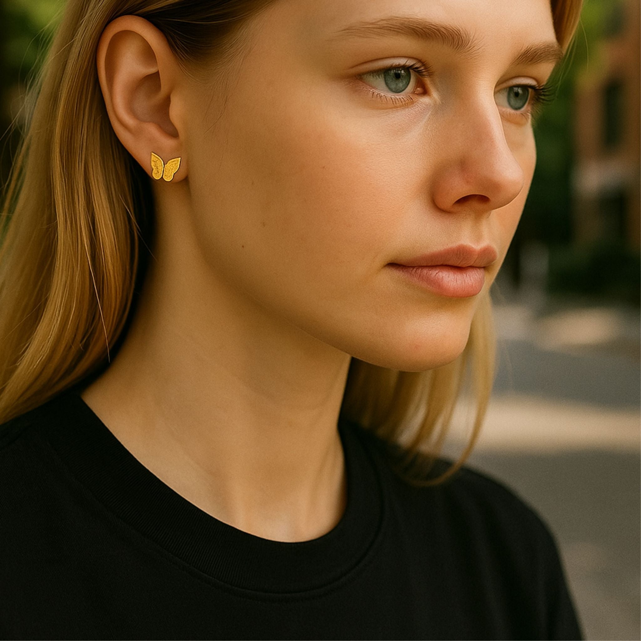 Papillon Glow Studs N3VO