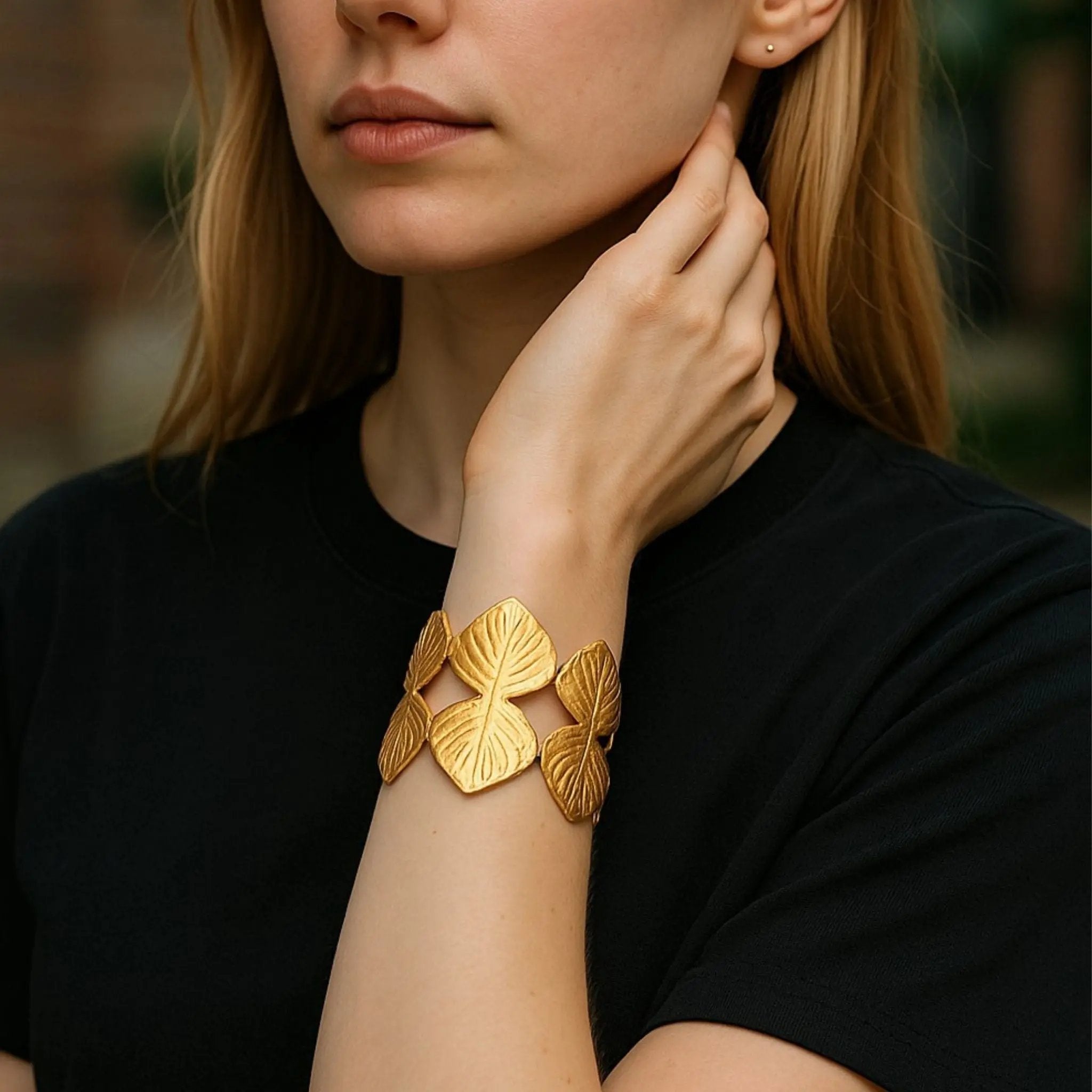 Cassia Leaf Bangle N3VO