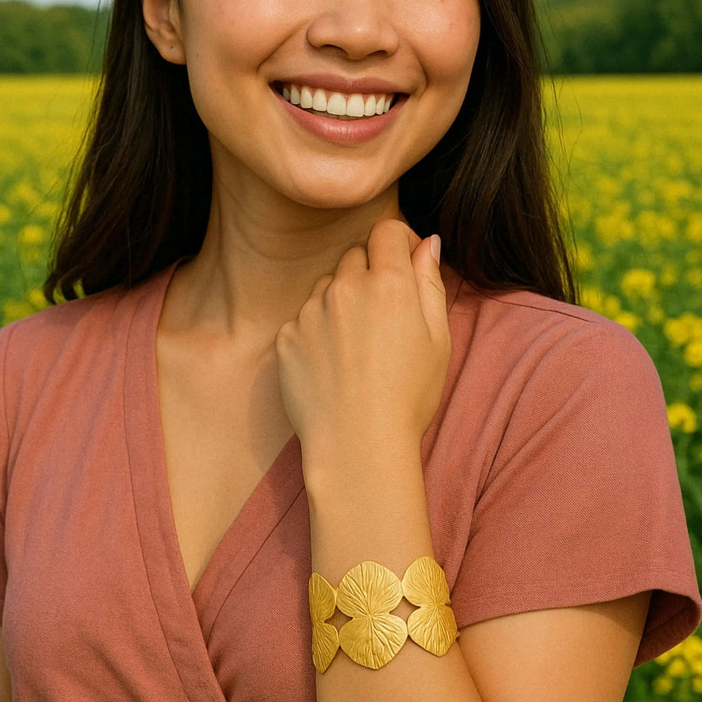 Cassia Leaf Bangle N3VO