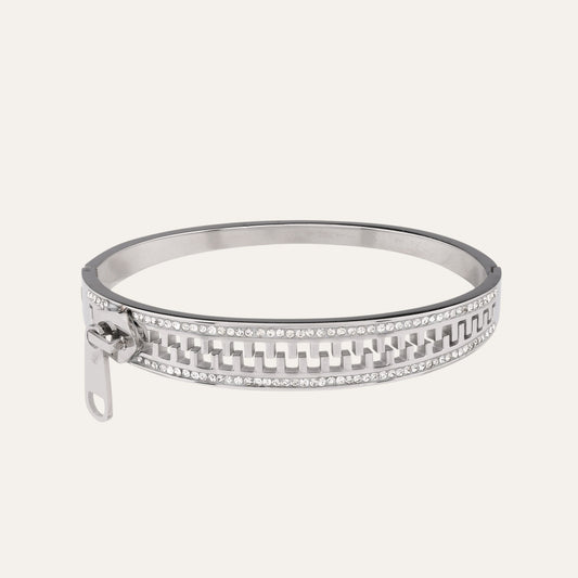 Luxe Zipper Bangle