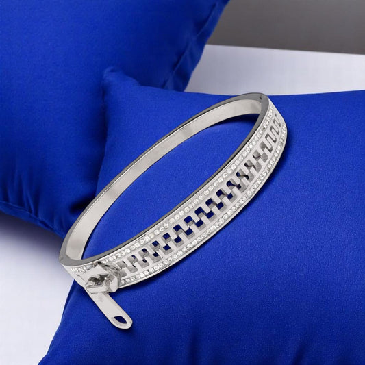 Luxe Zipper Bangle