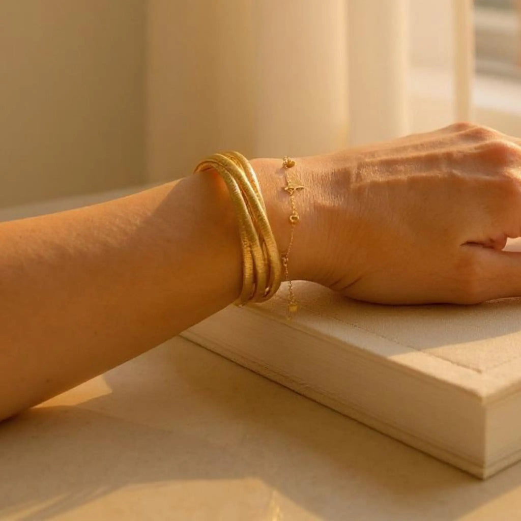 Helix Coil Bangle N3VO