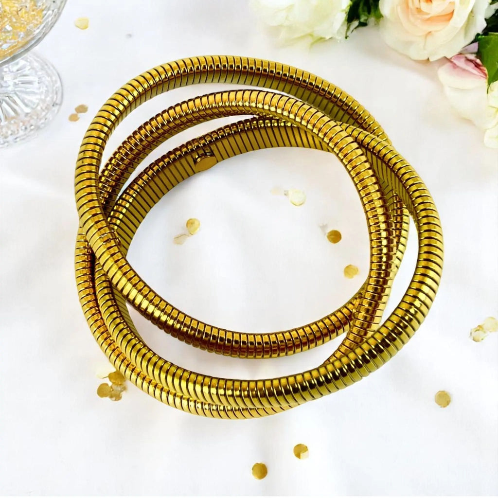 Bold Coiled Bangle N3VO