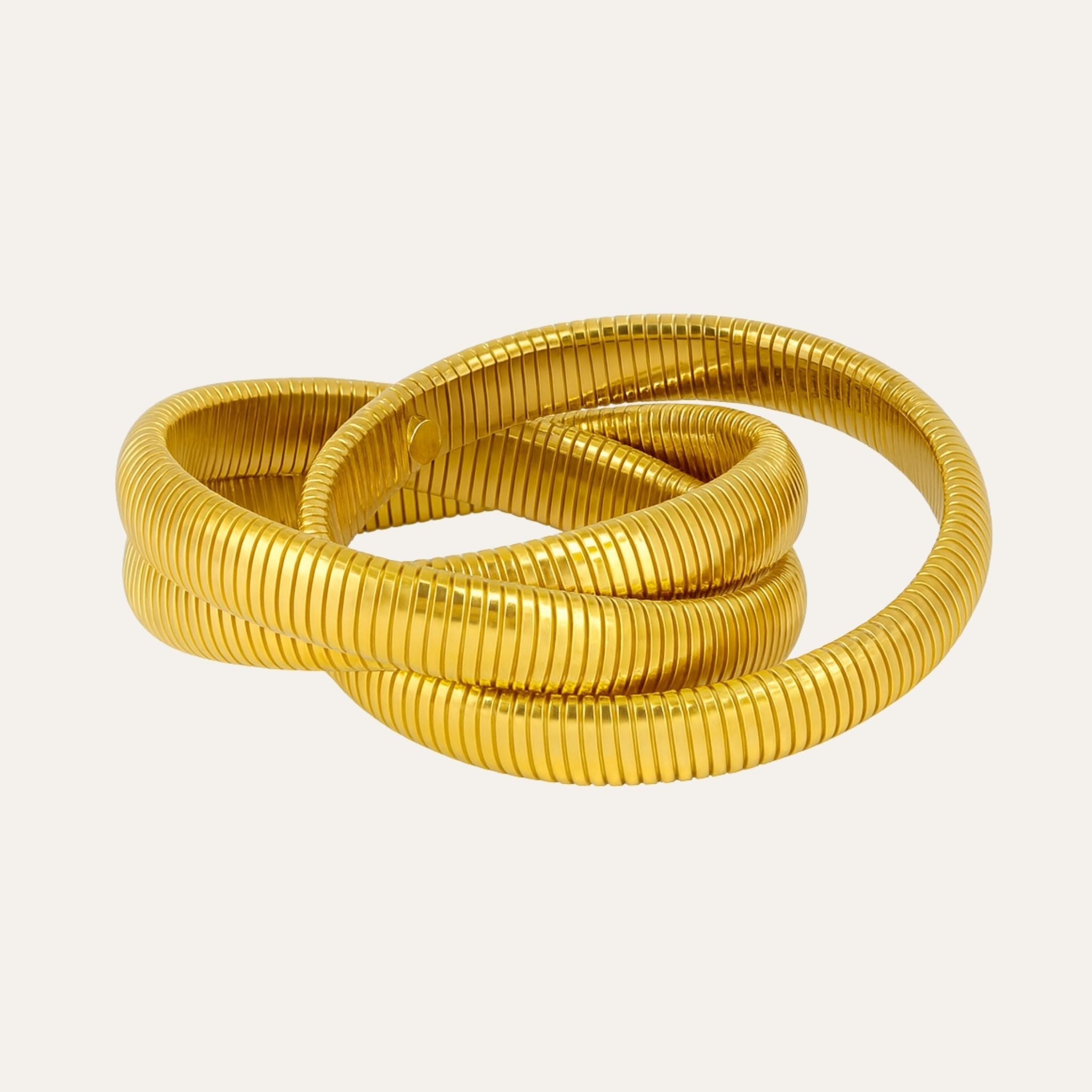 Bold Coiled Bangle N3VO