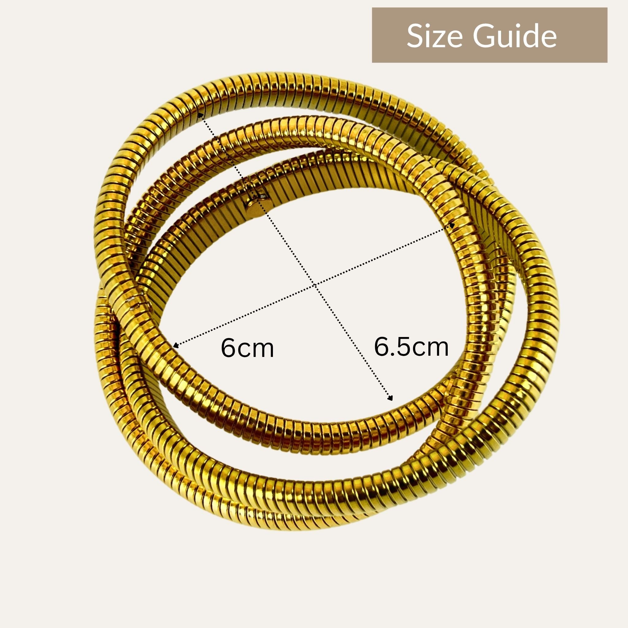 Bold Coiled Bangle N3VO