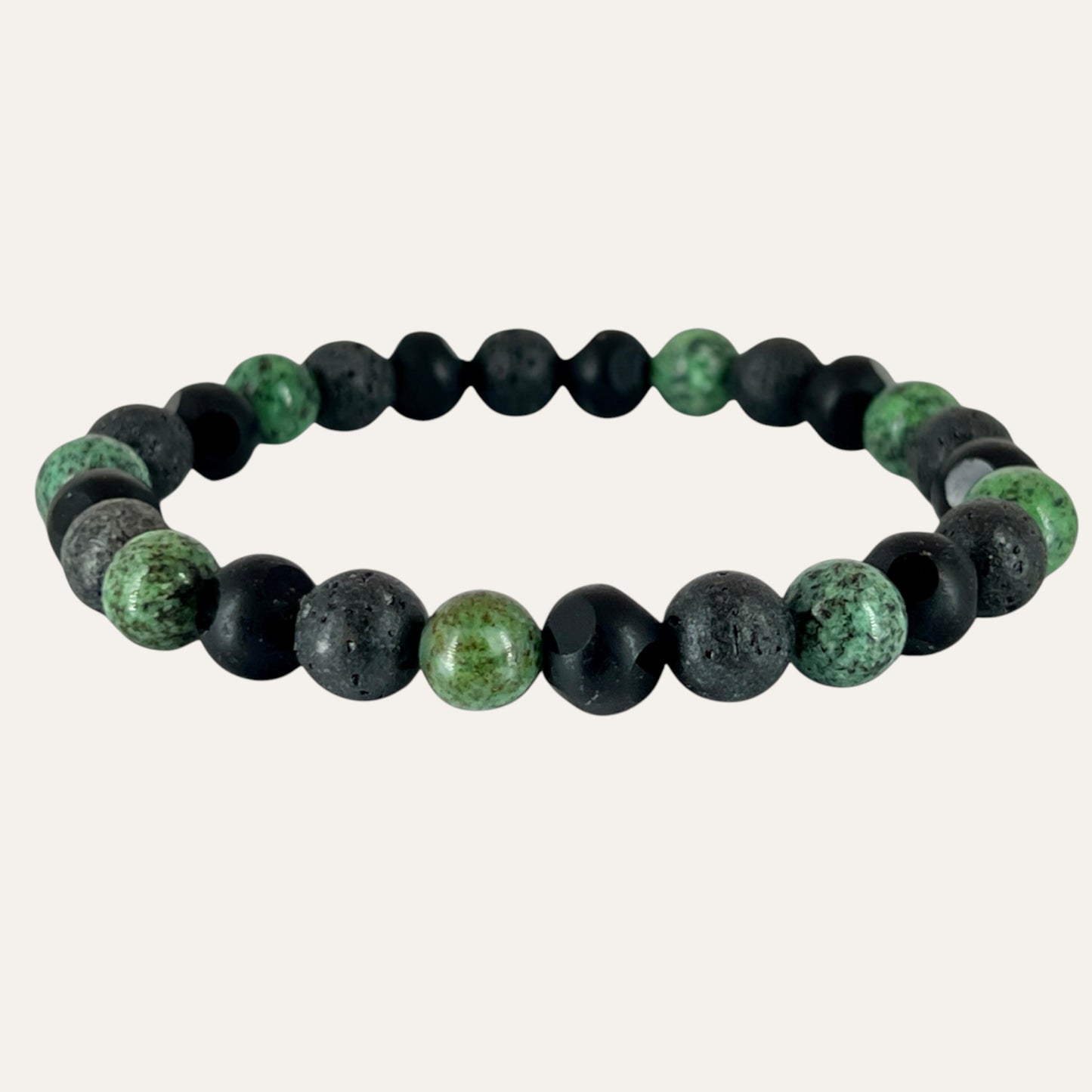 N3VO Elemental Balance Beaded Bracelet –  Green