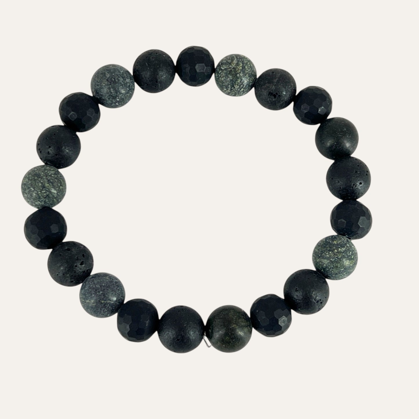 N3VO Terrain Beaded Bracelet - Black