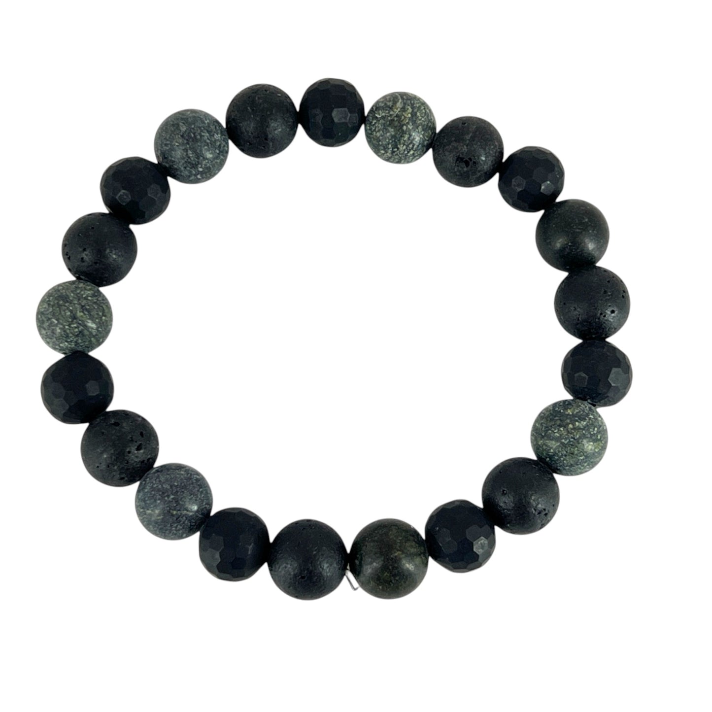 N3VO Terrain Beaded Bracelet - Black