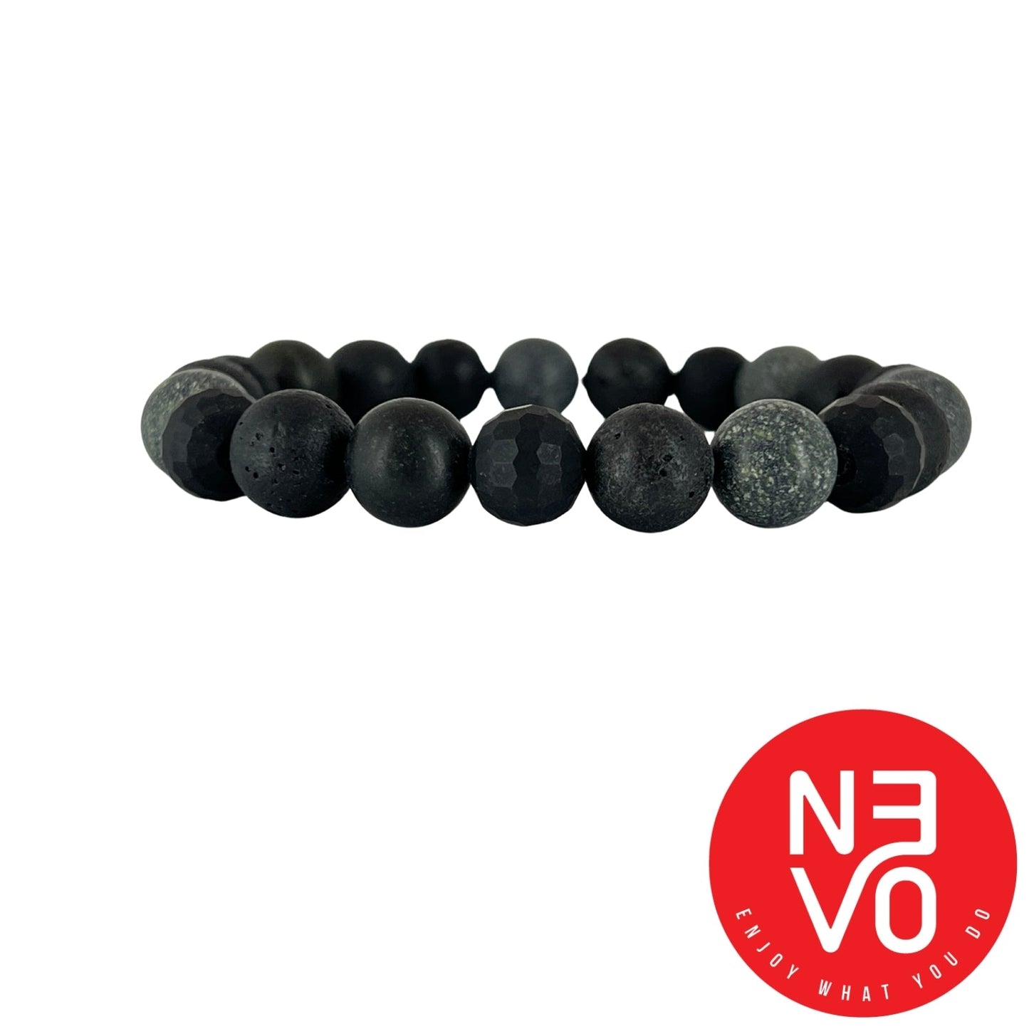 N3VO Terrain Beaded Bracelet - Black