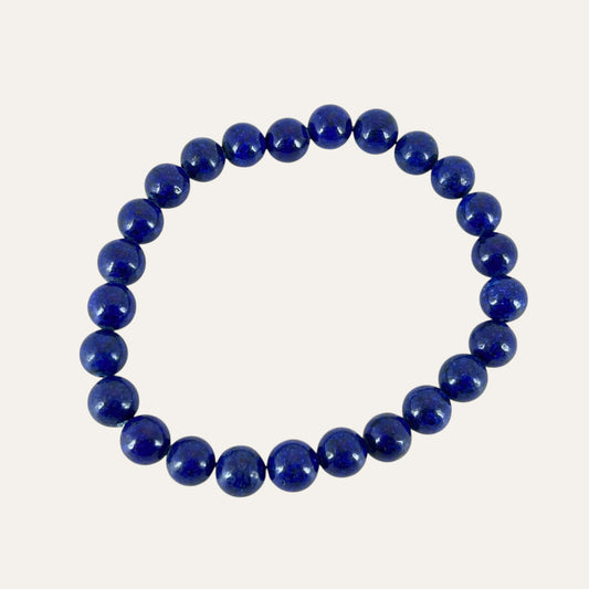 Lapis Element Bracelet – Deep Blue Natural Stone