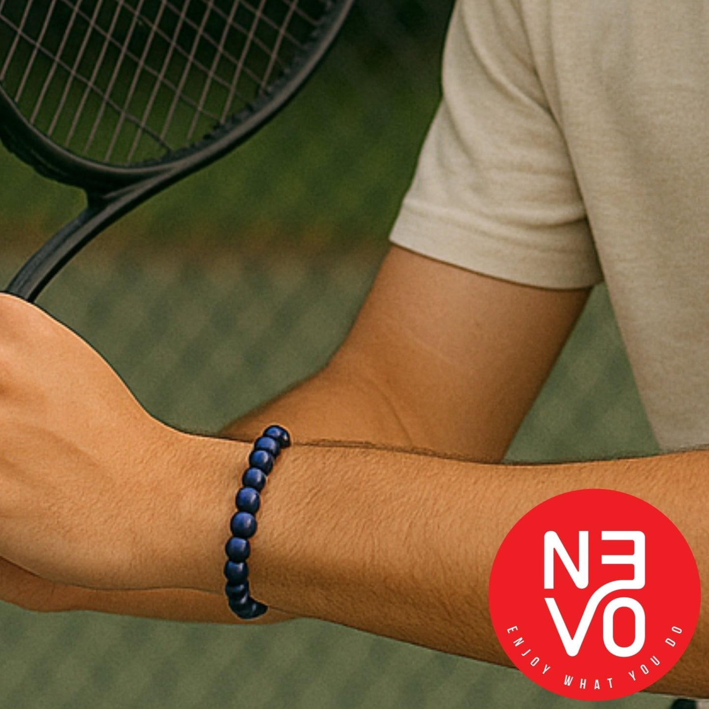 N3VO Lapis Element Bracelet – Deep Blue Natural Stone