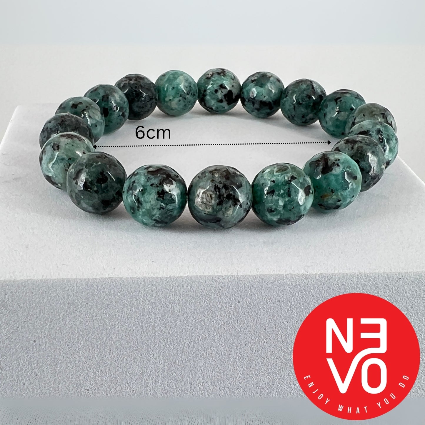 N3VO Terra Stone Bracelet – Green Jasper
