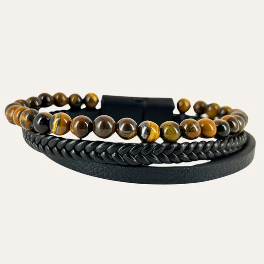 Eye of the Tiger Trio  Bracelet