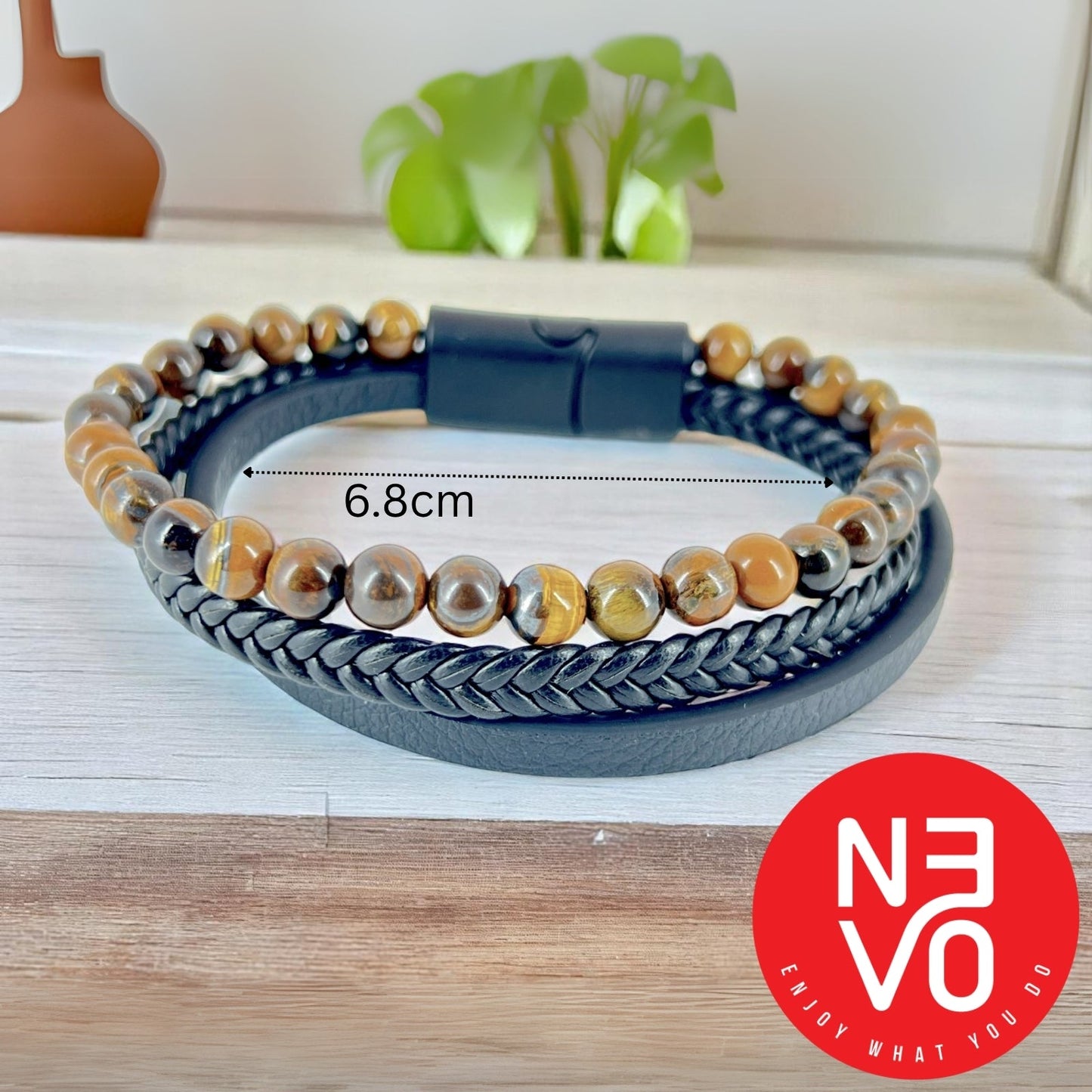 N3VO Eye of the Tiger Trio  Bracelet
