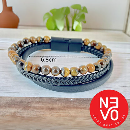 N3VO Eye of the Tiger Trio  Bracelet