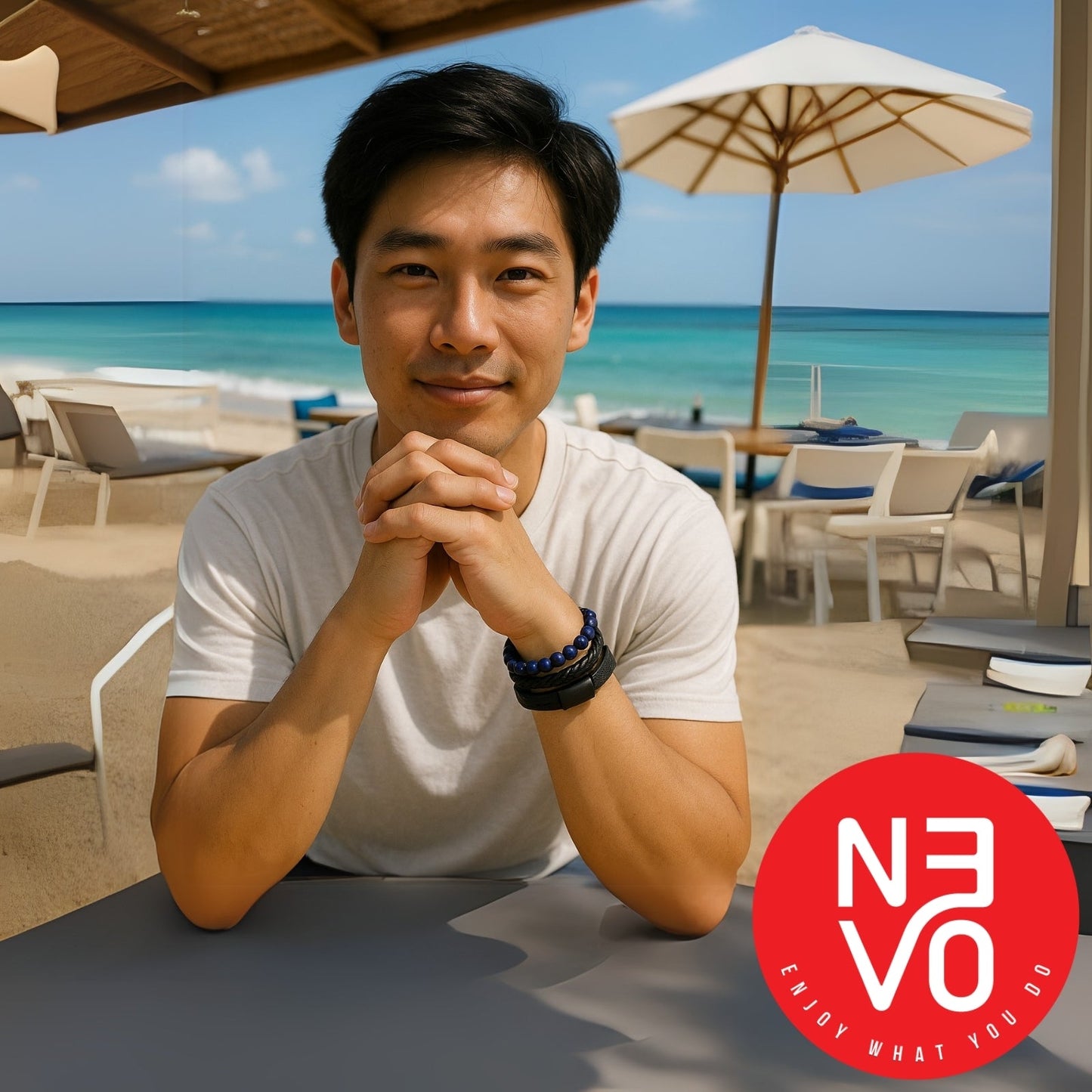 N3VO Azure Layered Bracelet