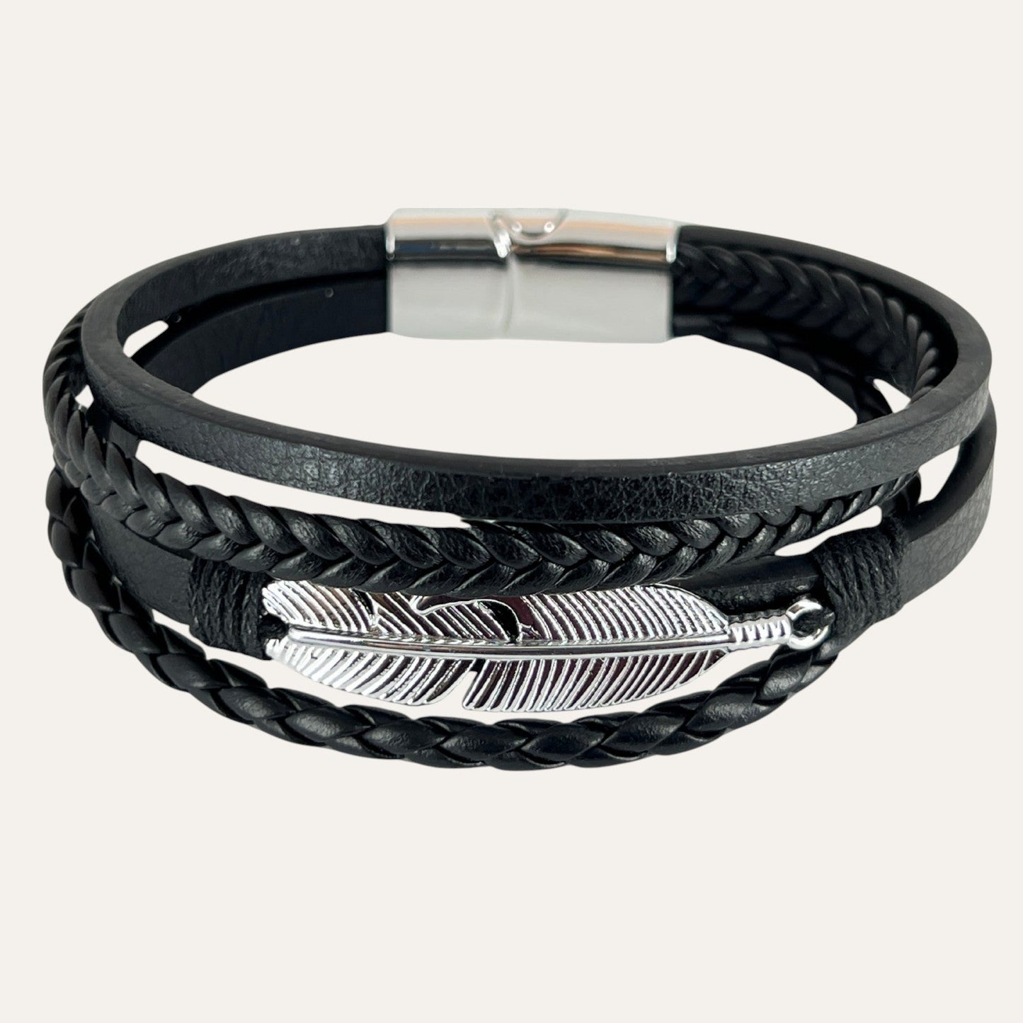 N3VO Arrow Feather Bracelet