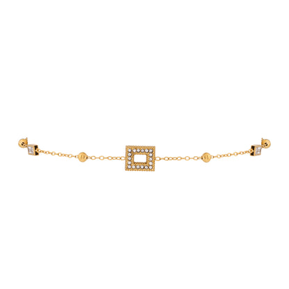 Luxe Square Charm Bracelet