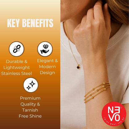 N3VO Trinity Luxe Bracelet