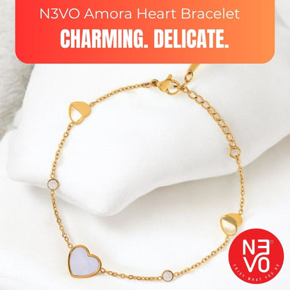 N3VO Amora Heart Bracelet