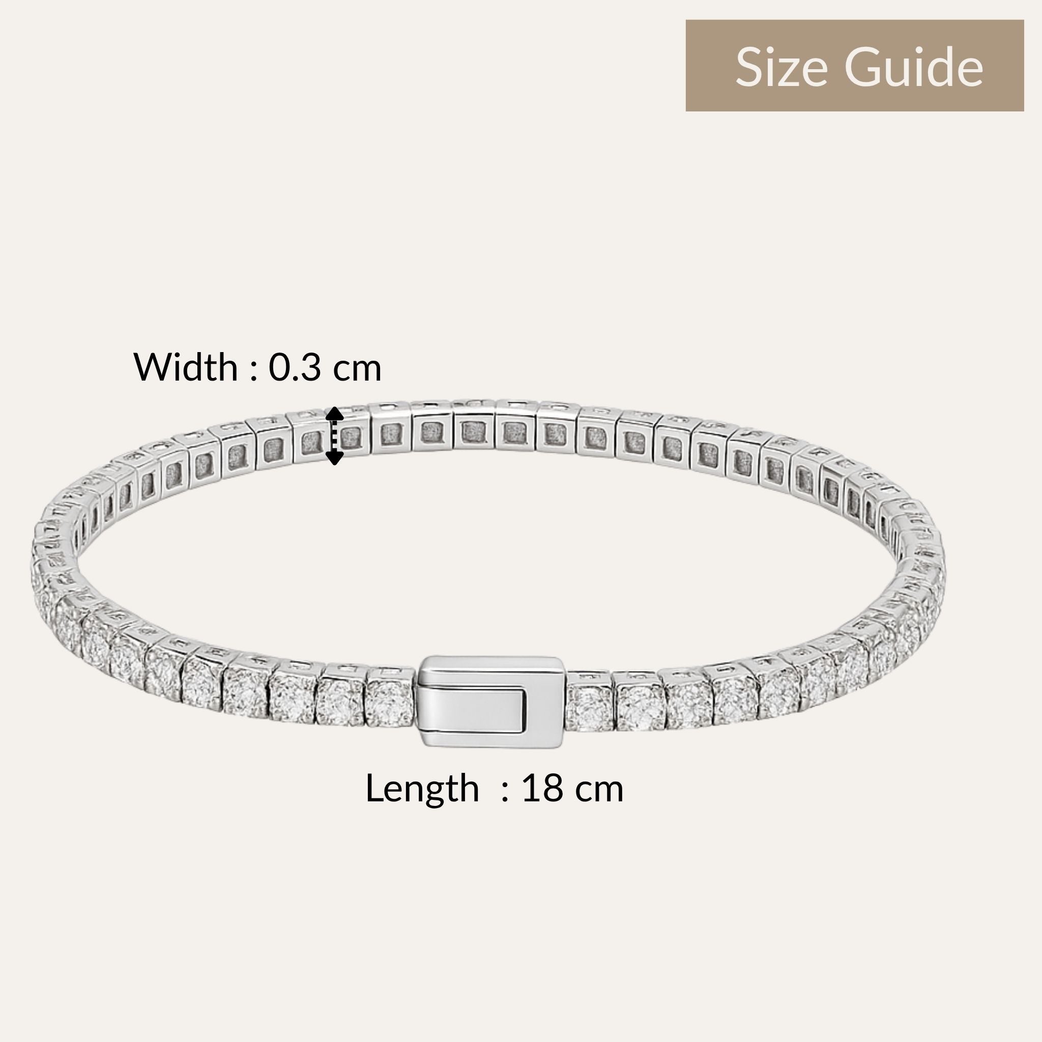 Solitaire Spark Bracelet N3VO