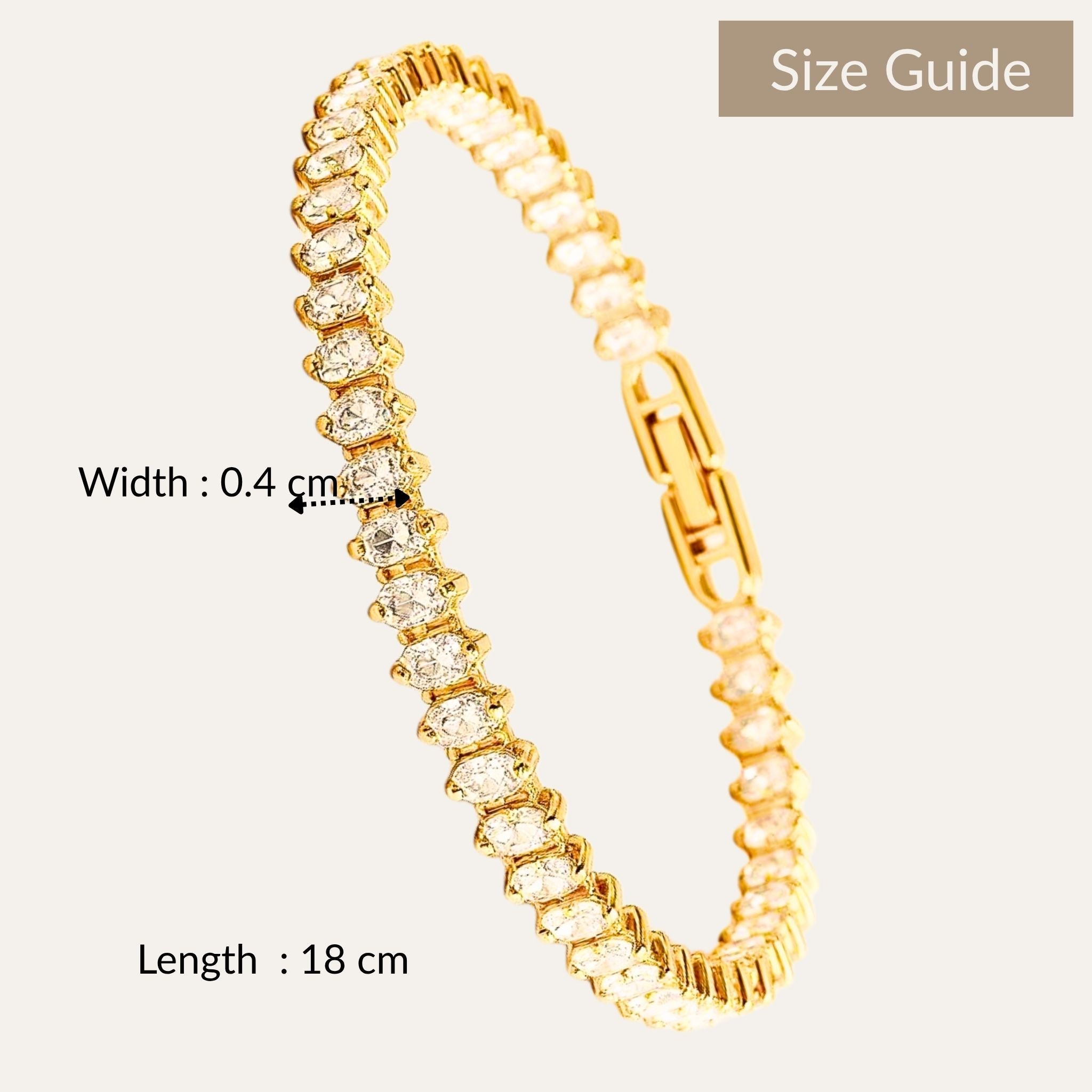 Marquise Radiance Bracelet N3VO
