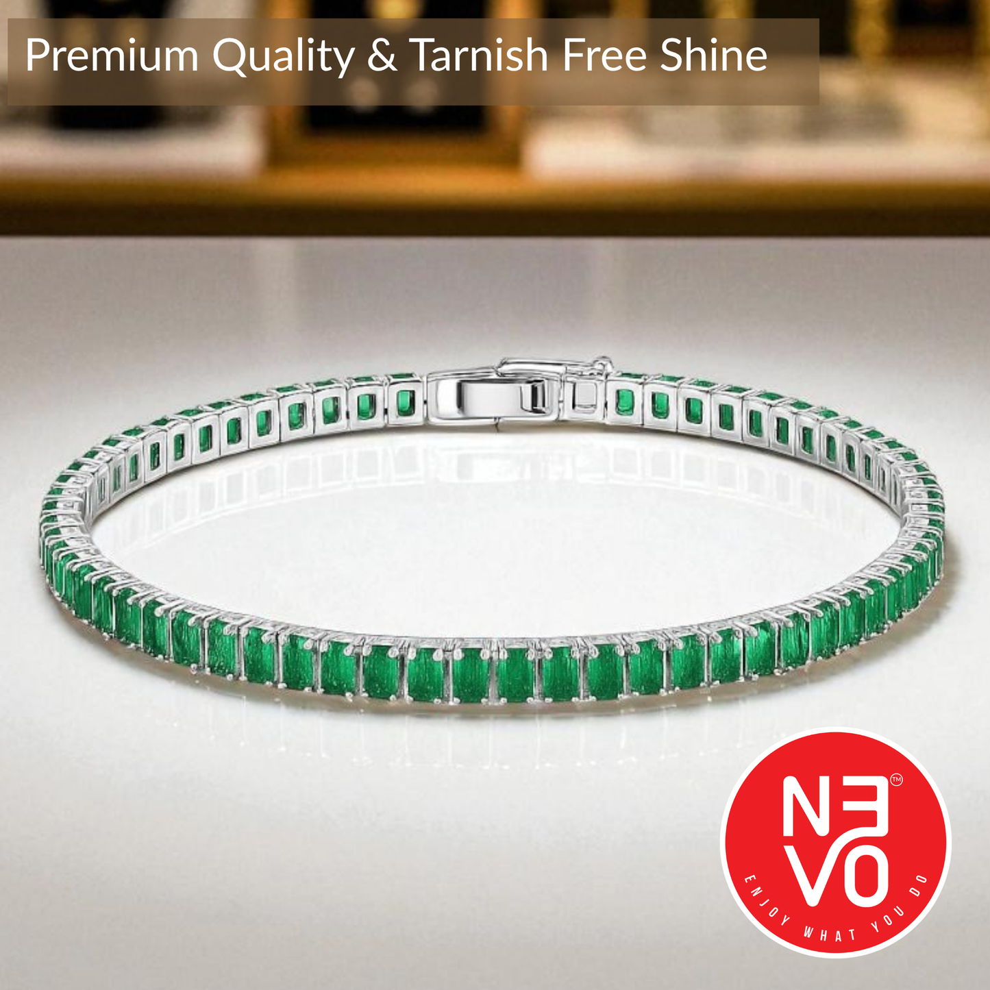N3VO Luxe Tennis Bracelet