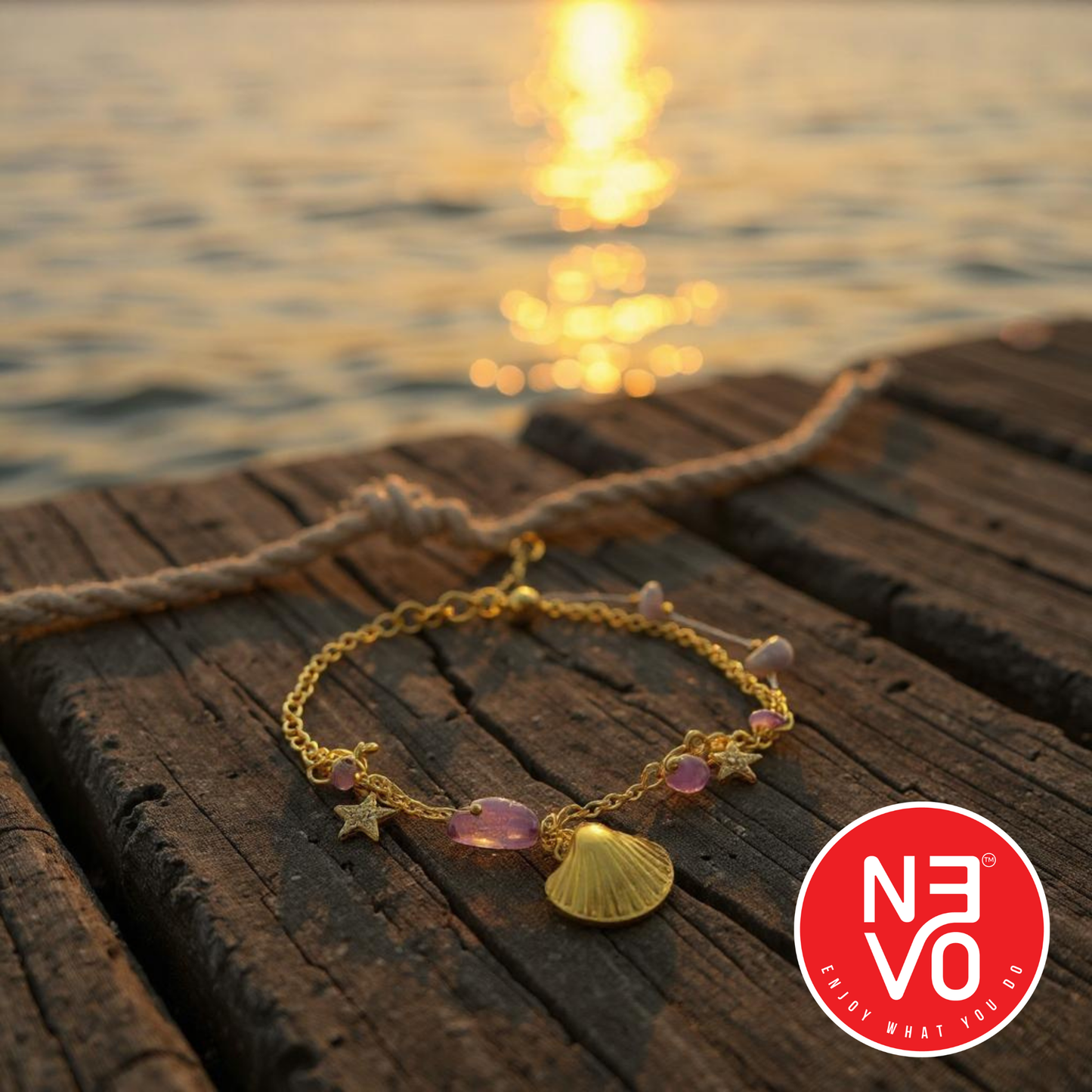 N3VO Coastal Charm Bracelet
