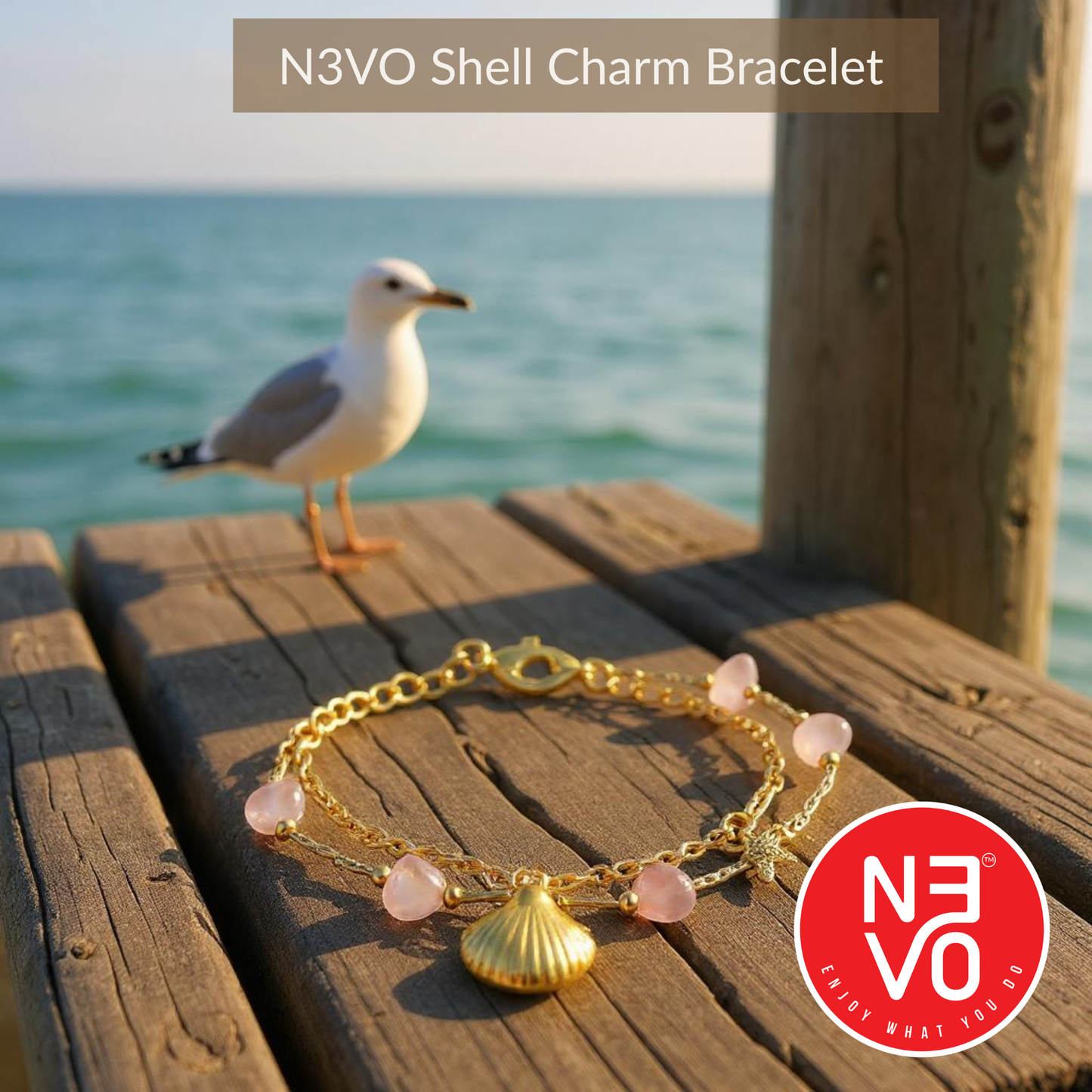 N3VO Coastal Charm Bracelet